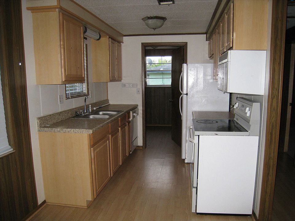 updated kitchen with appliances