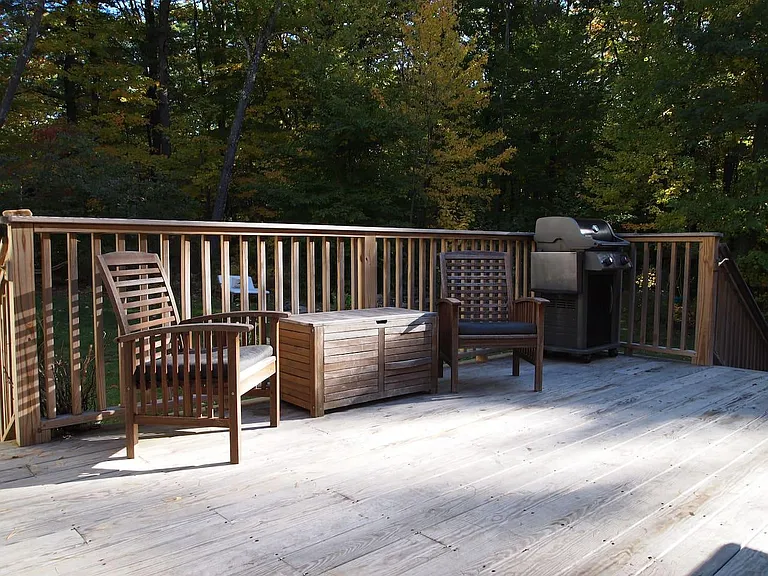 Deck for chilling & grilling