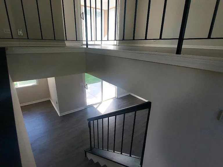 Entry looking up and down stairs