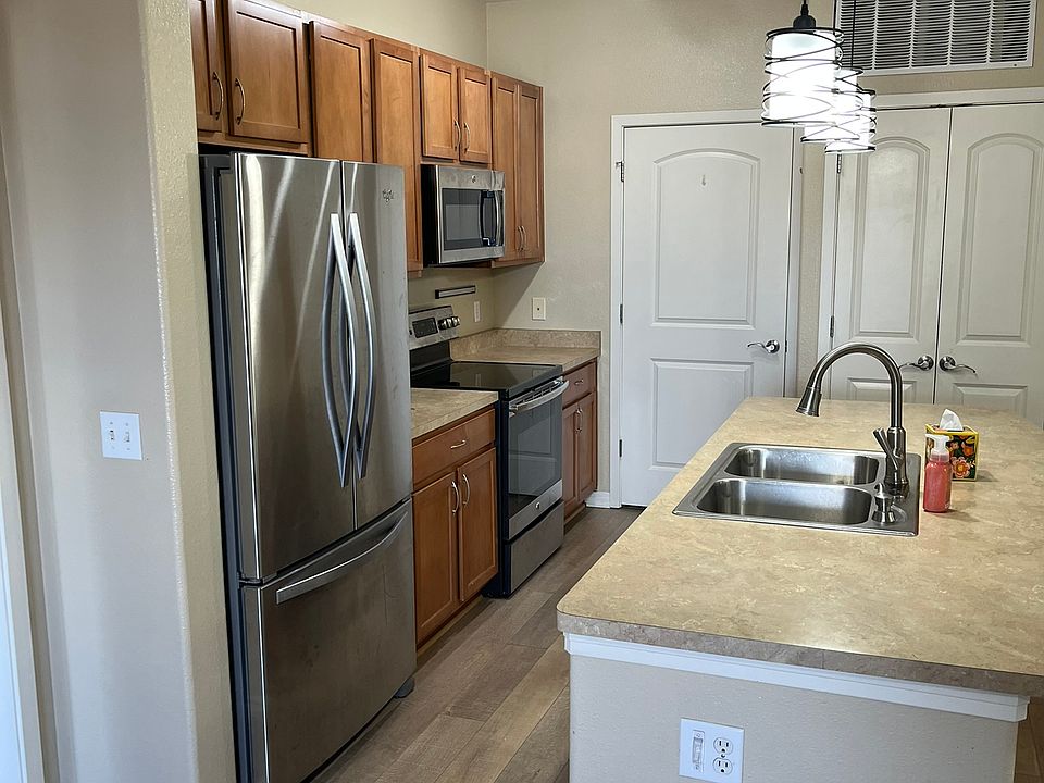 Kitchen with stainless appliances