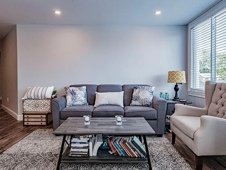 The living room