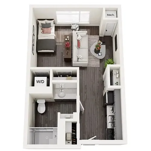 Floor plan Studio