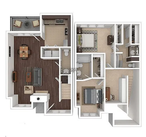 Floor plan Mockingbird