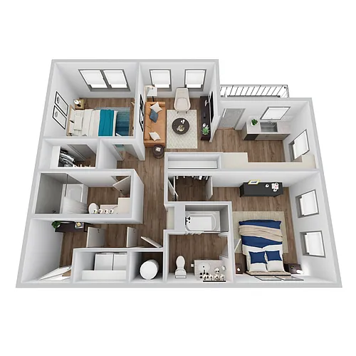 Floor plan B1