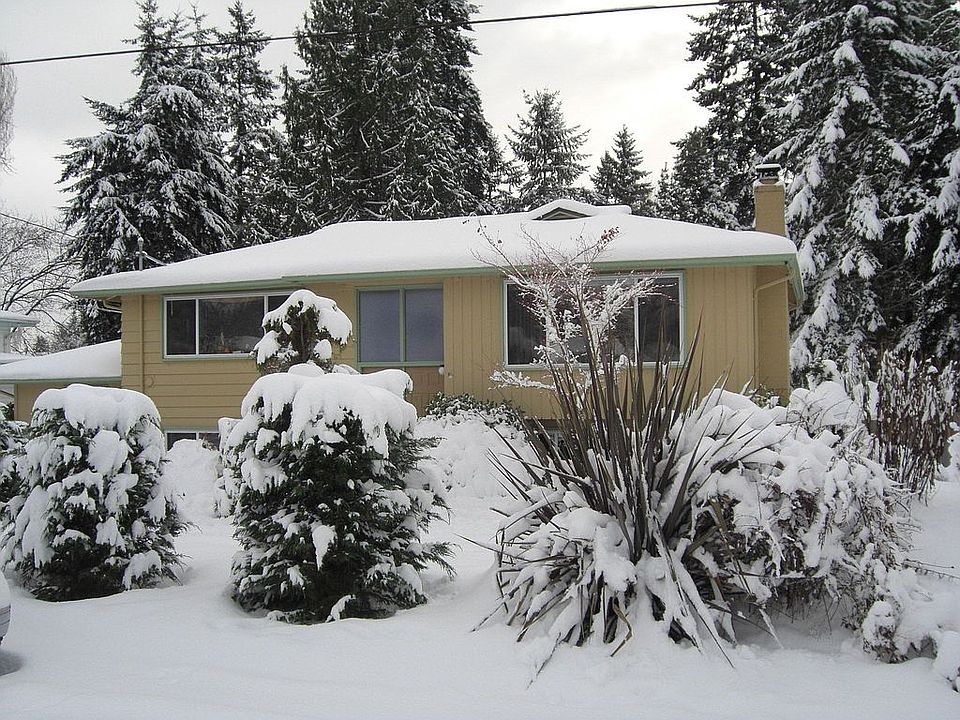 Outside in winter