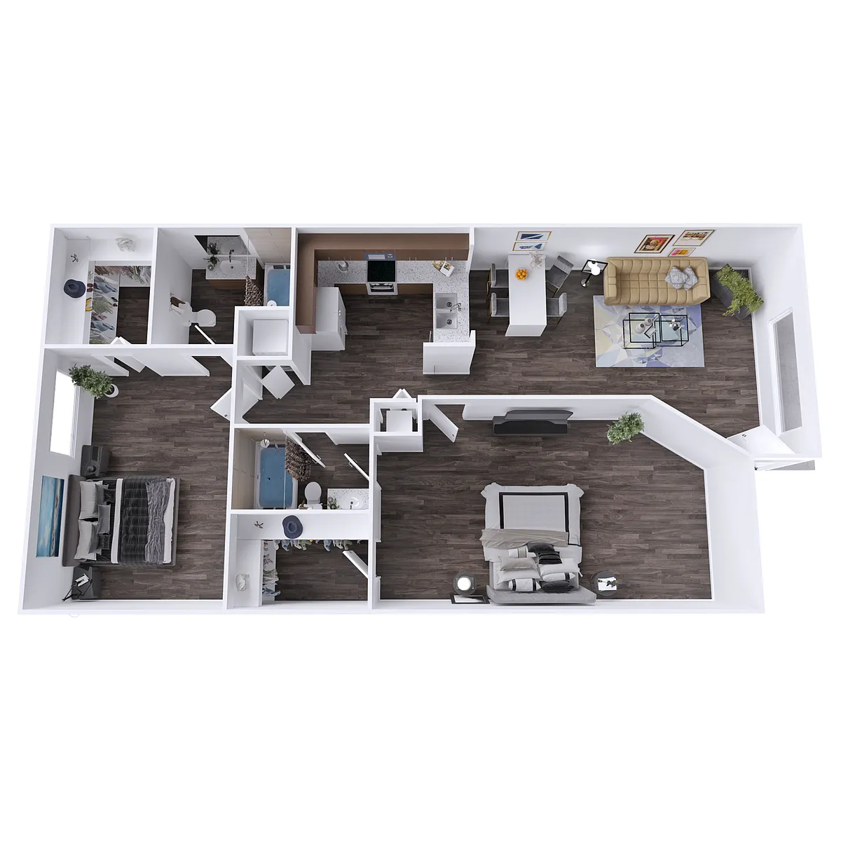 Floor plan B2 Classic