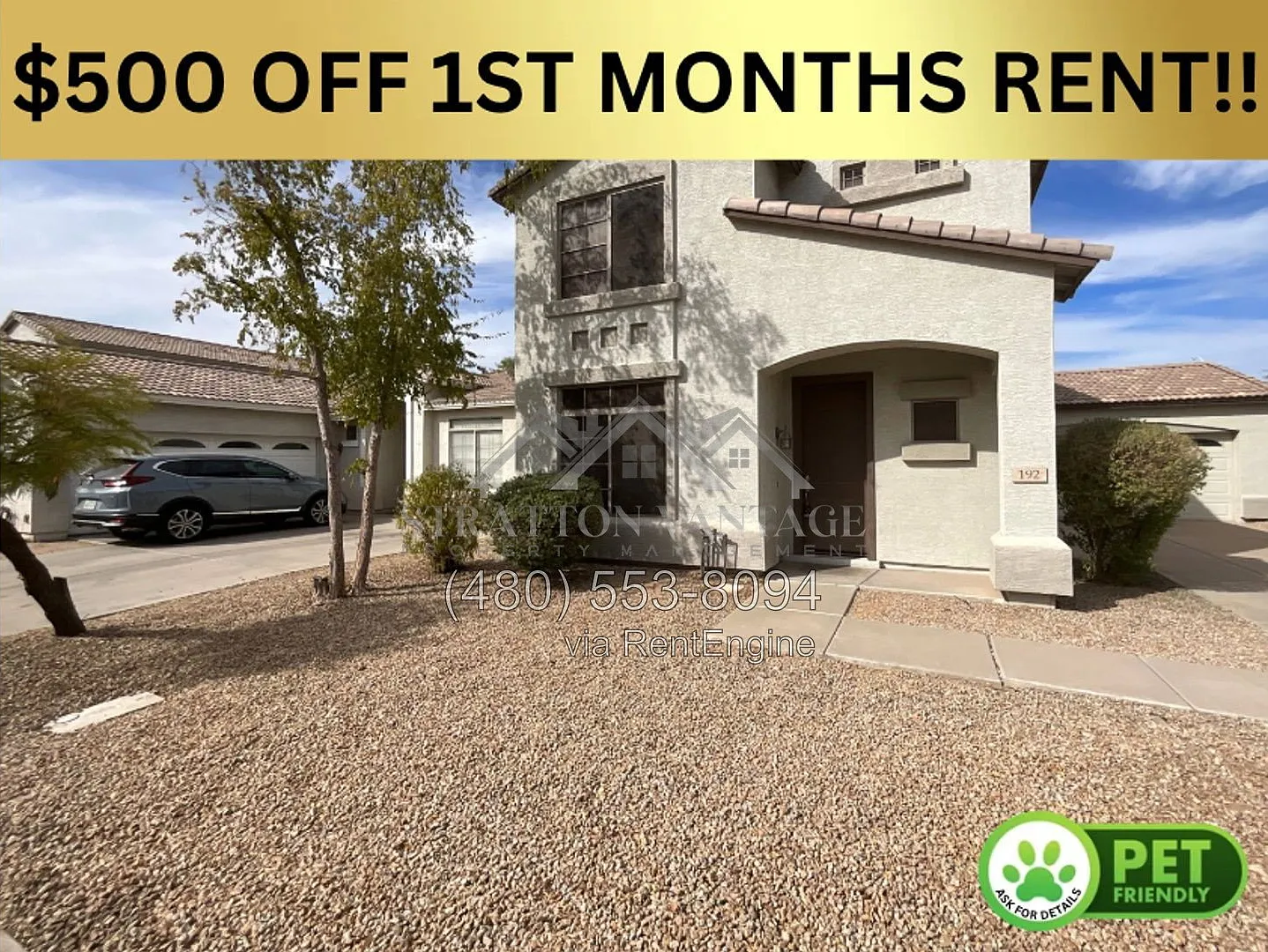 3 bed, 2.5 bath, 1603 sqft, $2,180 — Photo 1