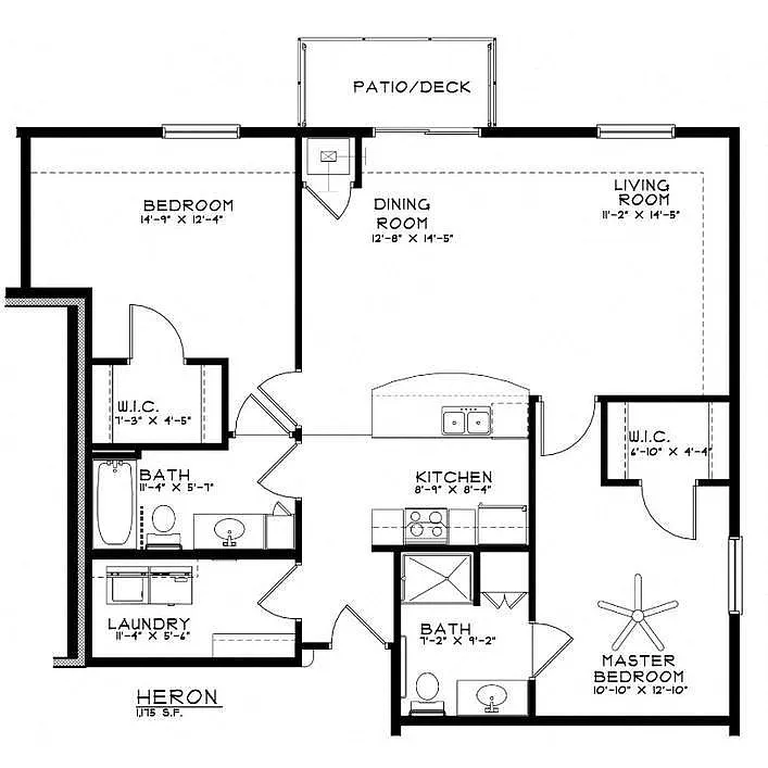 Floor plan Heron