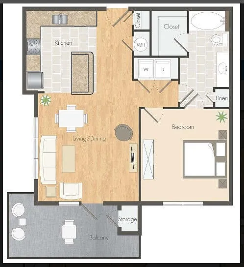 Floor plan A3B