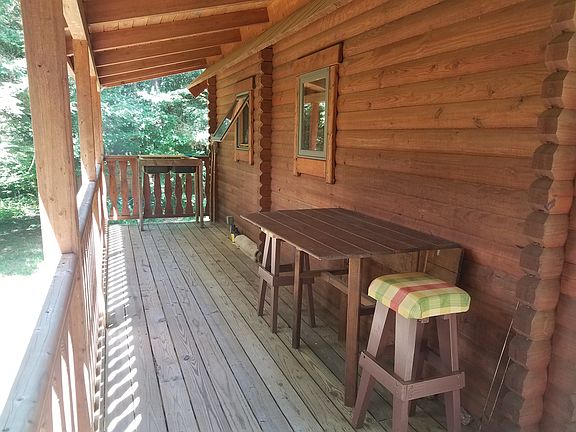 6' wide side porch