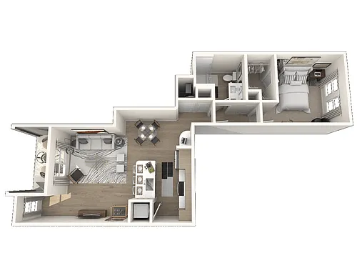 Floor plan A2 - Aura
