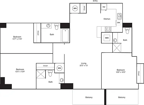 Floor plan C2
