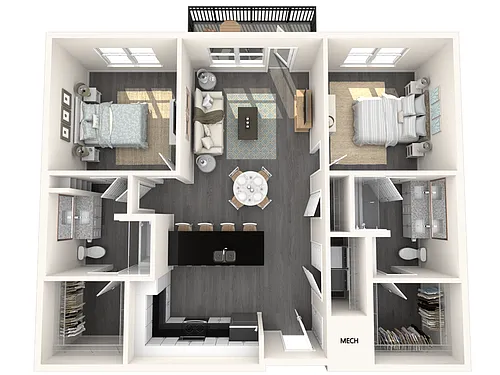 Floor plan B1