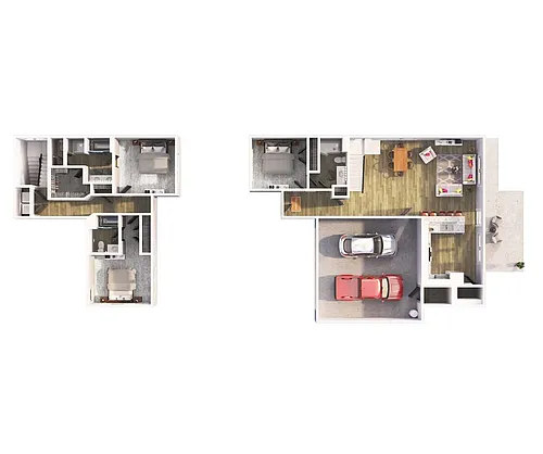 Floor plan The Austin - Single Family Home