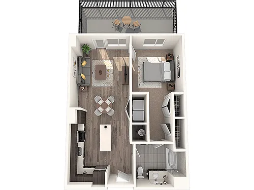 Floor plan A2a