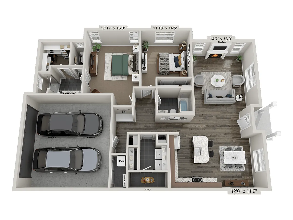 Floor plan Devon