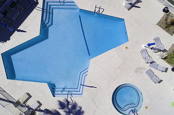 One of 7 pools
