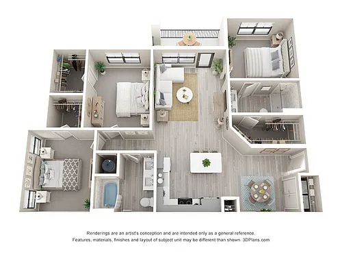 Floor plan C1