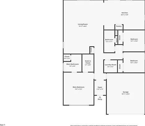 3 bed, 2.0 bath, 1665 sqft, $2,195 — Photo 2