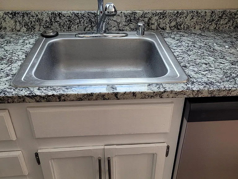 New granite counter