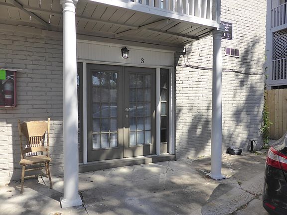 French door lead into living area