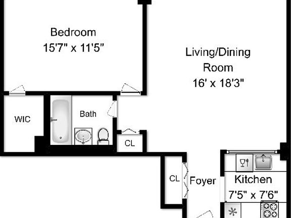 2nd image of 45 W 67th St APT 14F