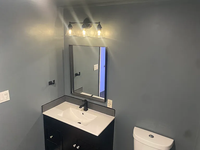 Remodeled bathroom