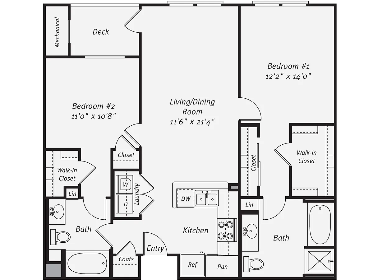 Floor plan B3