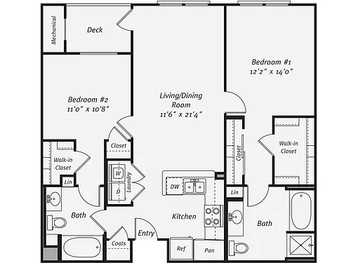 Floor plan B3