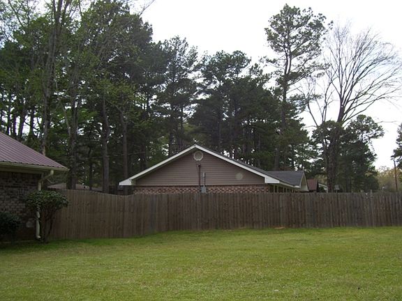 Privacy fence/Back yard
