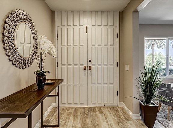 Inside front entryway