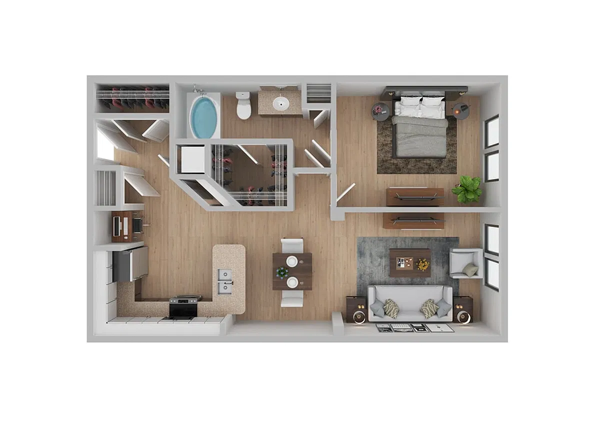 Floor plan Roanoke | Renovated