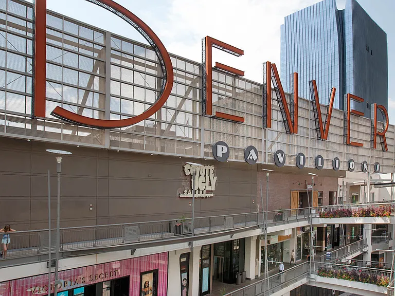 Less than a mile away from the Denver Pavillions.