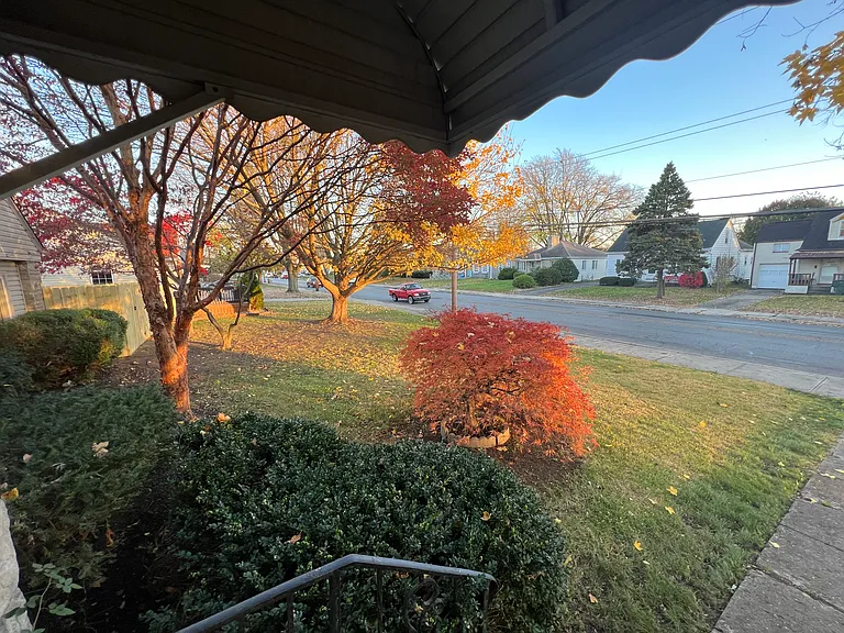 view from front door