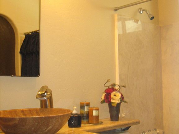 Remodeled hall bath