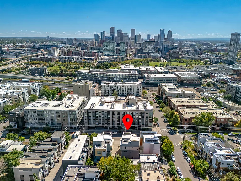 Ariel View of 1717 Boulder Street