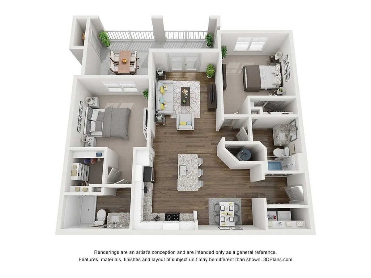 Floor plan The Villa