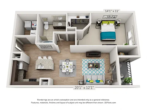 Floor plan The Lookout