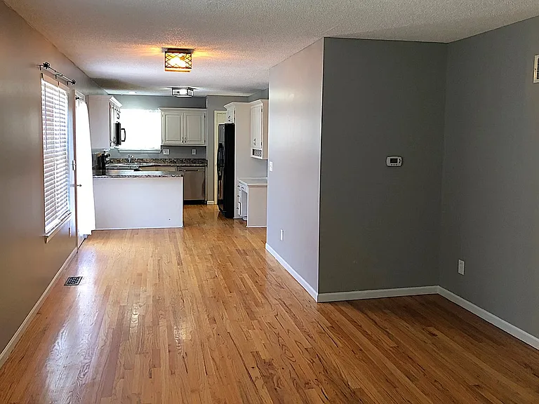 Main Floor Family Room/Great Room, looking towards kitchen