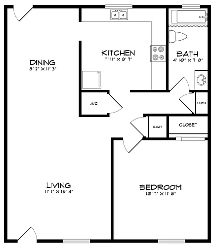 Floor plan A1