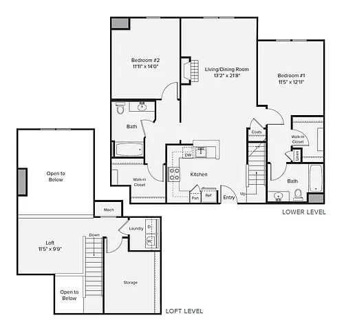 Floor plan B6L-1529