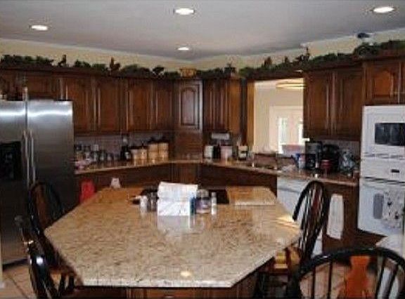 Kitchen with spacious island
