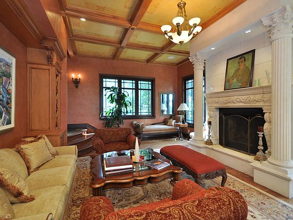 Formal Living Room with Fireplace