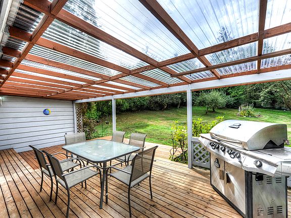 Covered Backyard Deck