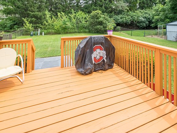 Recently pained deck.