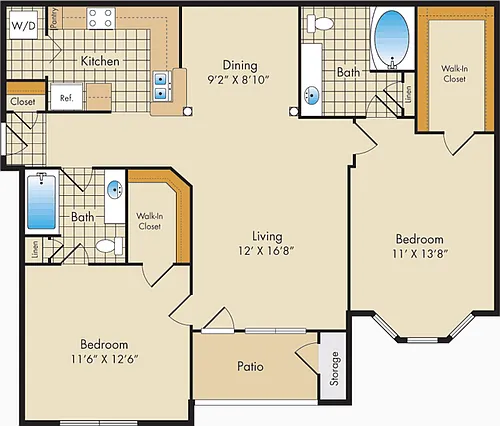 Floor plan E