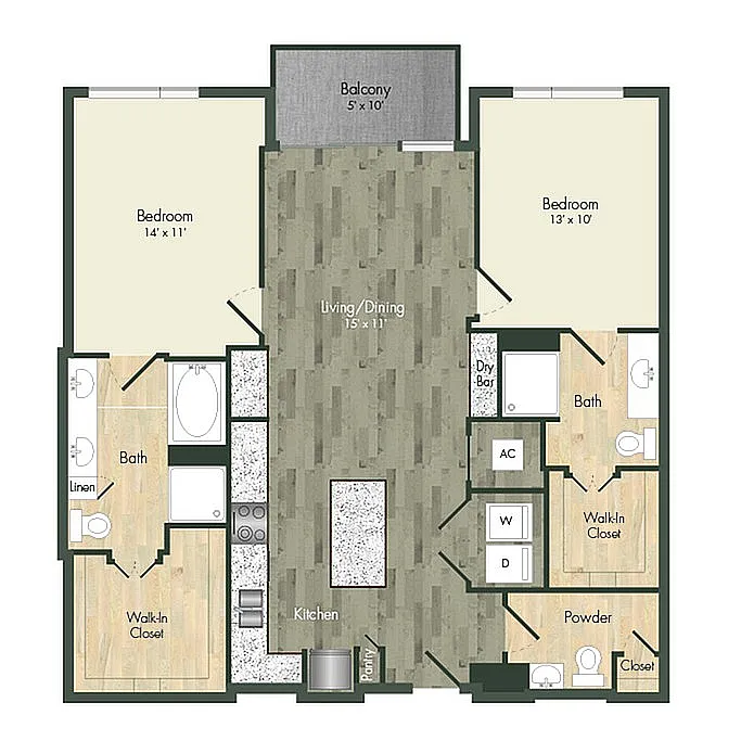 Floor plan B2