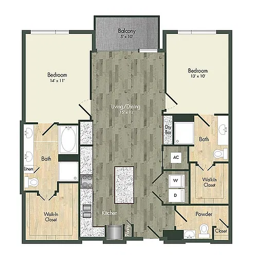 Floor plan B2