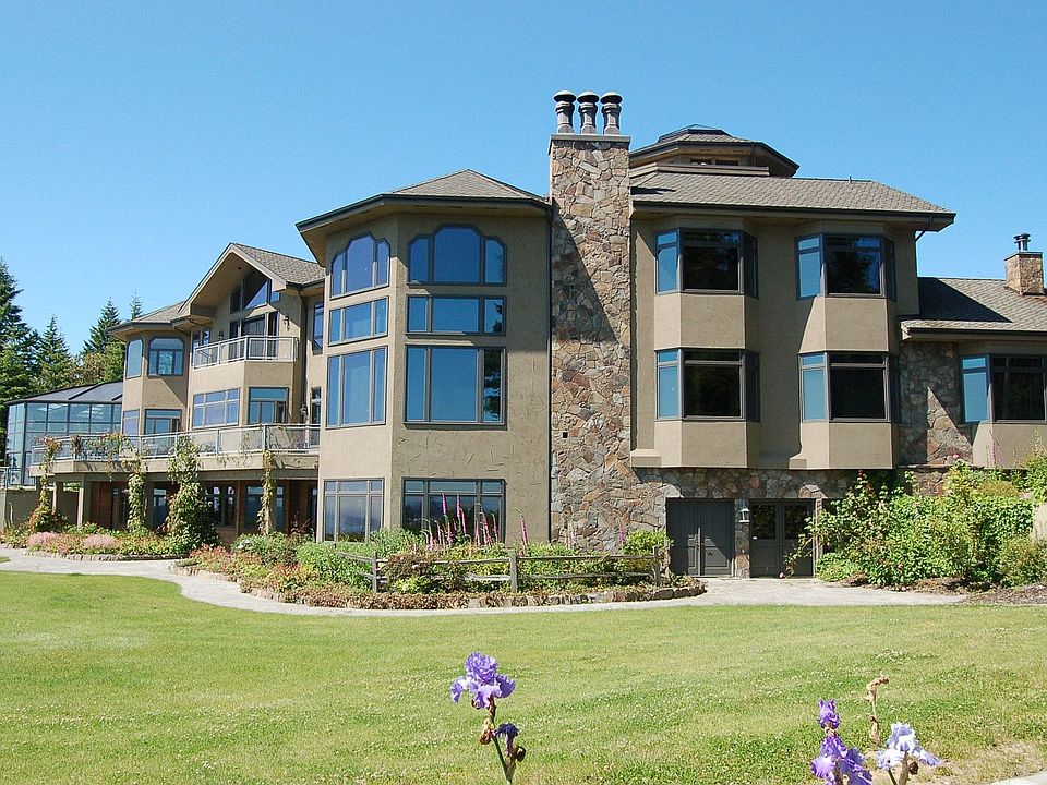 East Side of Home Facing Puget Sound