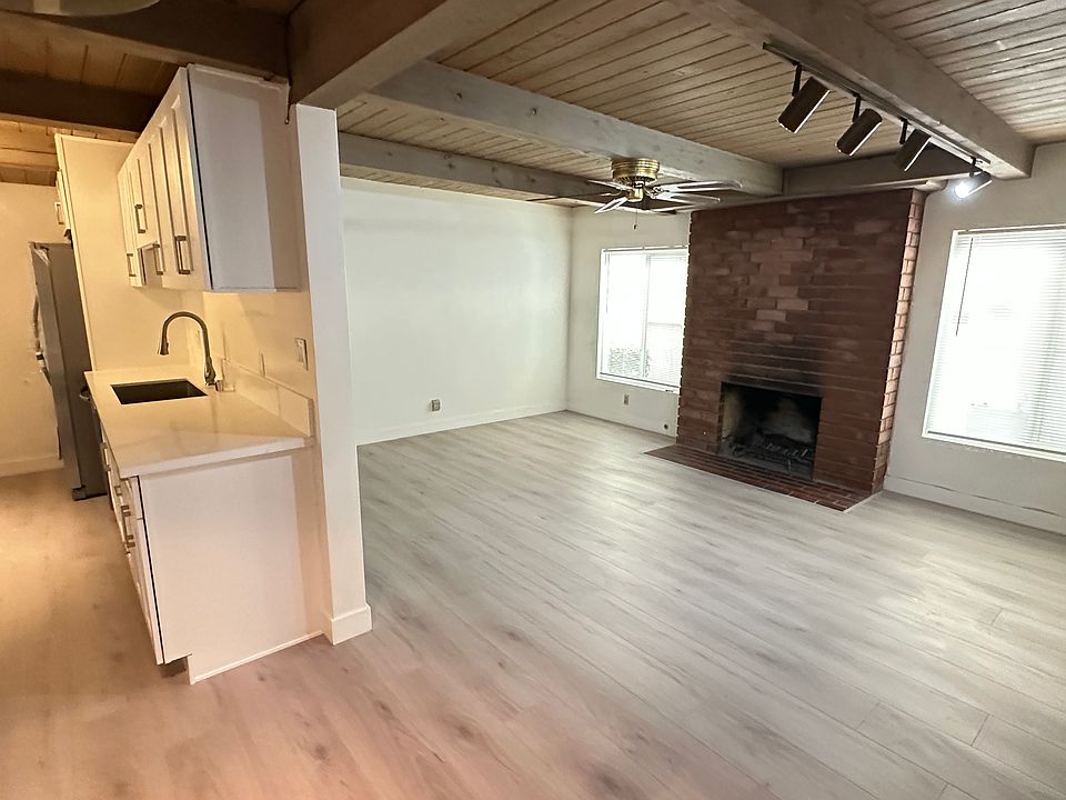 Living room and kitchen